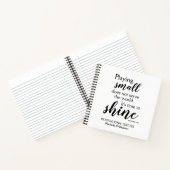 TEMPS DE MONTRER Carnet motivationnel personnalisé (Intérieur)