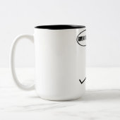 Temps de pause Stick Man Coffee Mug (Gauche)