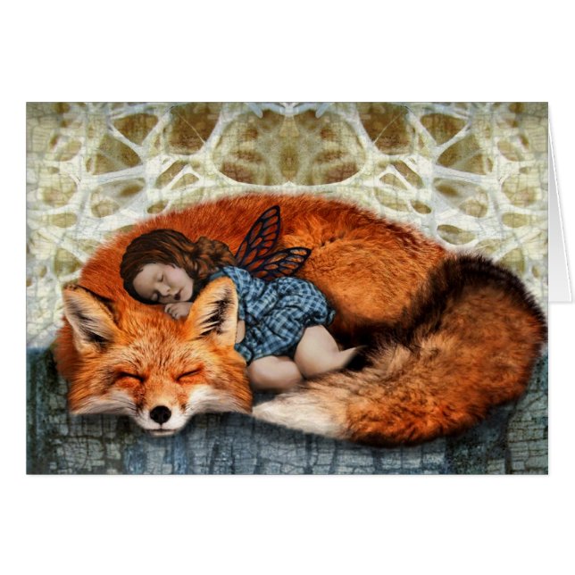 Temps de petit somme (Fox et enfant) (Devant horizontal)