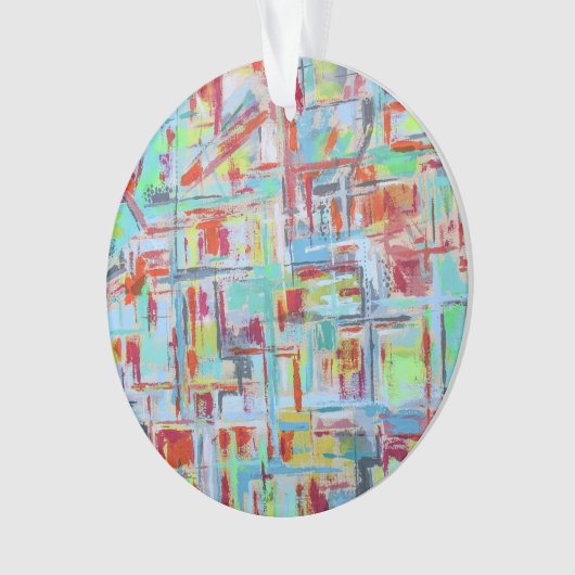 Temps de prier l'ornement acrylique (devant)