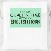 Temps de qualité Autocollant rectangulaire de la c (Sac)