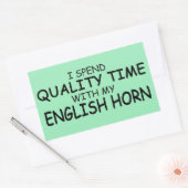 Temps de qualité Autocollant rectangulaire de la c (Enveloppe)