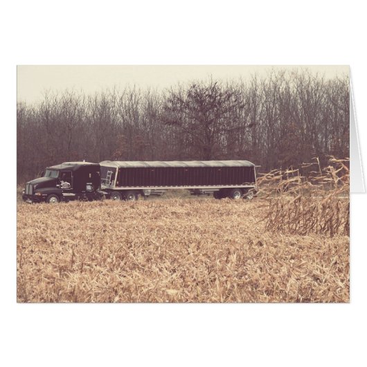 Temps de récolte du maïs (Devant horizontal)