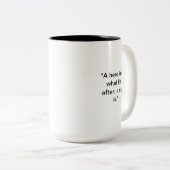 Temps de sieste Mug | Devis de sommeil amusant (Devant droit)