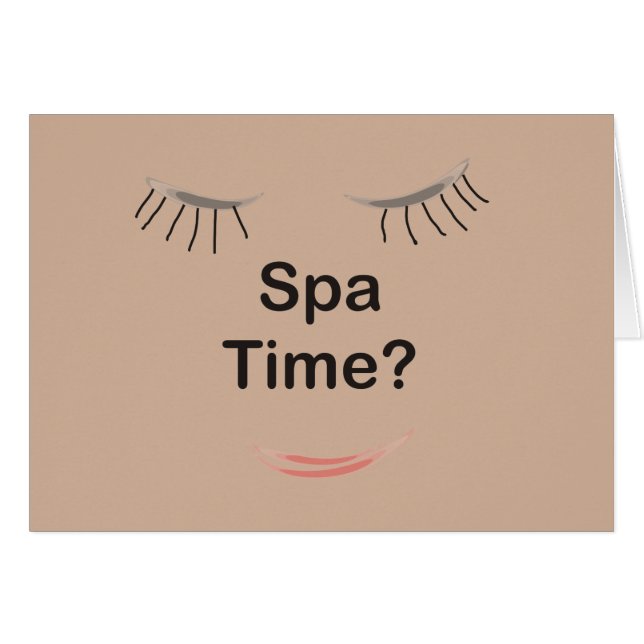 Temps de spa (Devant horizontal)