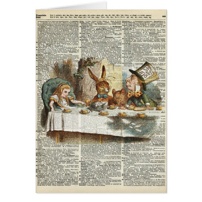 Temps de thé de matin d'Alice (Devant)