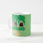 Temps de vacances Invitation Café Mug (Devant gauche)