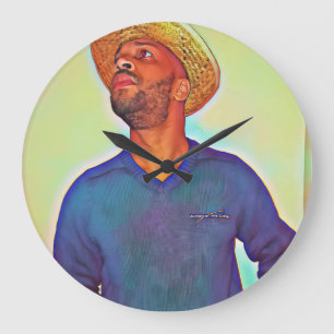 Temps de valeur Jamil : horloge murale personnalis