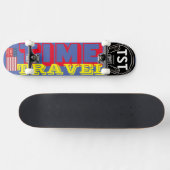 TEMPS DE VOYAGE OFFICIEL JMT Skateboard (Horz)