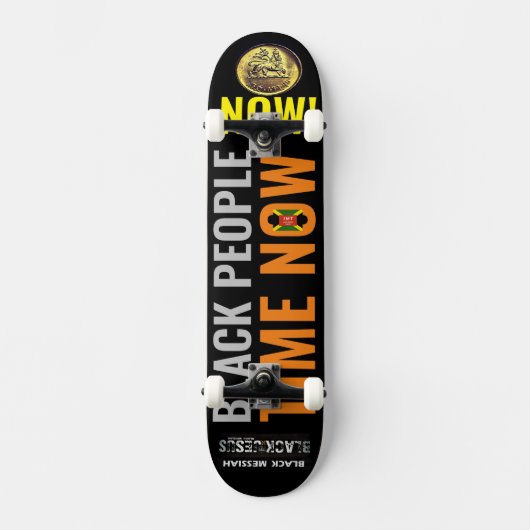 TEMPS DES NOIRS MAINTENANT JMT Skateboard (Recto)