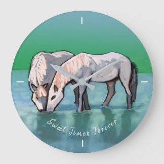 Temps doux pour une grande horloge