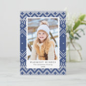 Temps du pull | Carte de vœux photo de vacances (Debout devant)
