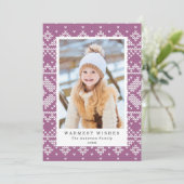 Temps du pull | Carte de vœux photo de vacances (Debout devant)