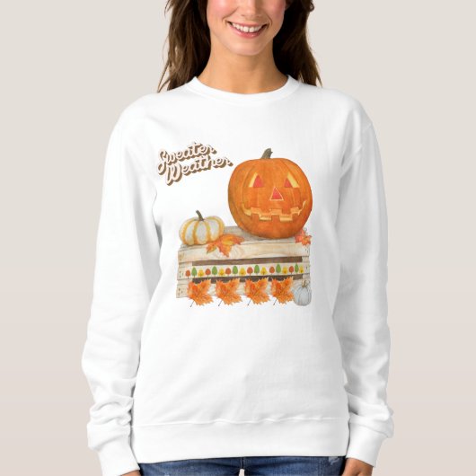 Temps du pull / sweatshirt d'Halloween (Devant)