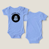 Temps éffrayant avec Halloween Ghost (Design Recto & Verso)