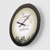 Temps en soi Horloge murale (Angle)