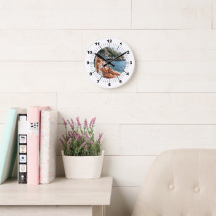 TEMPS! ⏰ Horloge Murale Personnalisée – Ajoutez Vo