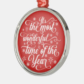 Temps le plus merveilleux de l'année | Ornement Ca (Gauche)