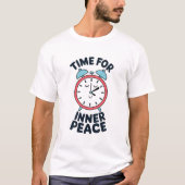 Temps pour la conception de t-shirt Inner Peace (Devant)