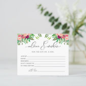 Temps pour le thé conseil et des souhaits carte de (Debout devant)