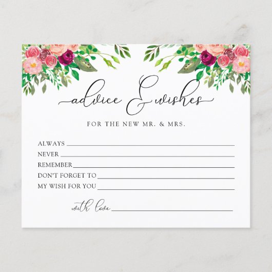 Temps pour le thé conseil et des souhaits carte de (Devant)