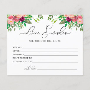 Temps pour le thé conseil et des souhaits carte de