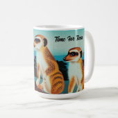 Temps Pour Tacos Meerkat Style, Café Mug (Devant droit)