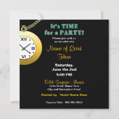 TEMPS POUR UNE INVITATION DE FÊTE - REGARDER (Dos)