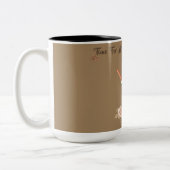 TEMPS POUR UNE PAUSE CAFÉ SUCRÉE MUG À CAFÉ BI-TON (Gauche)