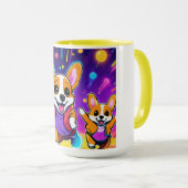 Temps Sauvage garanti : Mugs de fête de la piscine (Devant droit)