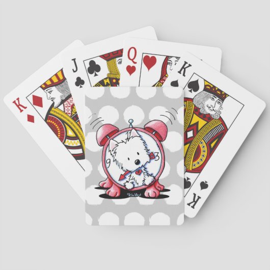 Temps Westie ! Jeux de cartes (dos)