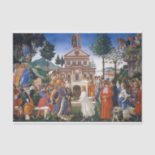 Temptages van Christus, Sandro Botticelli Tissuepapier
