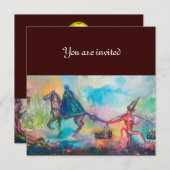 TEMPTATIEMONogram geel Kaart (Voorkant / Achterkant)