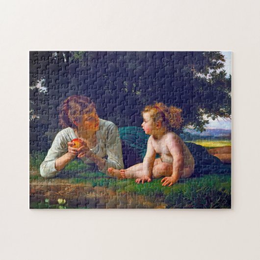 Temptation, Bouguereau Legpuzzel (Horizontaal)