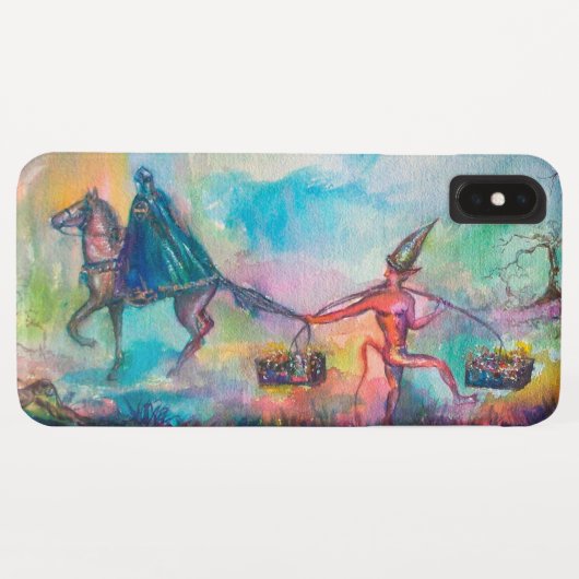 TEMPTATION Dark Kinight and Devil's Treasure, Blue Case-Mate iPhone Case (Achterkant (horizontaal))