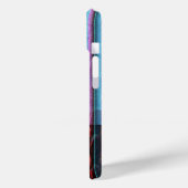 TEMPTATION Dark Knight and Devil's Treasure, Blue Case-Mate iPhone Case (Achterkant / Links)