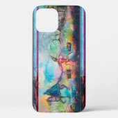 TEMPTATION Dark Knight and Devil's Treasure, Blue Case-Mate iPhone Case (Achterkant)