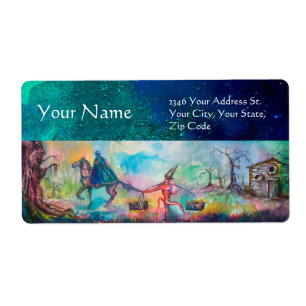 TEMPTATION Dark Knight and Devil's Treasure, Blue Etiket