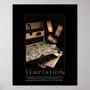 Temptation Demotivational Poster