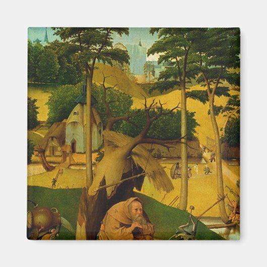 Temptation of St. Anthony, 1490 Magneet (Voorkant)