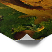 Temptation of St. Anthony, 1490 Poster (Hoek)