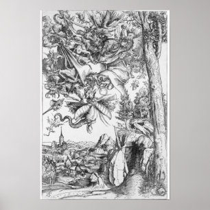 Temptation of St.Anthony, 1506 Poster