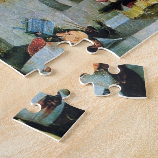 Temptation of St Anthony By Hieronymus Bosch Legpuzzel (Zijkant)