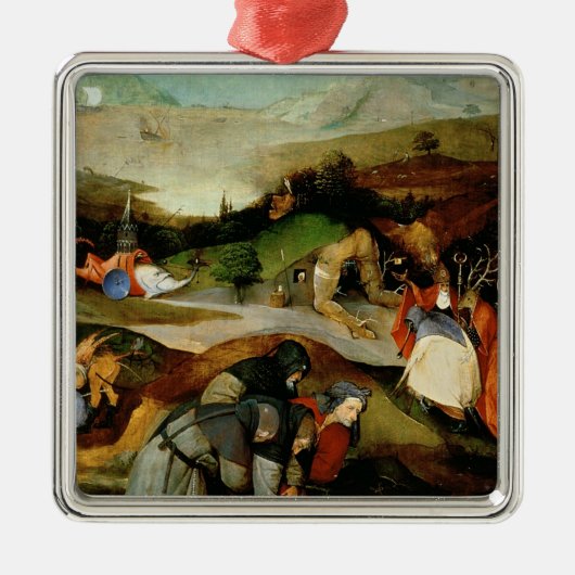 Temptation of St. Anthony Metalen Ornament (Voorkant)