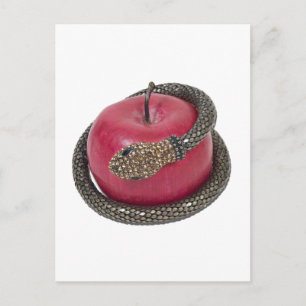 TemptationAppleSnake12311 Briefkaart