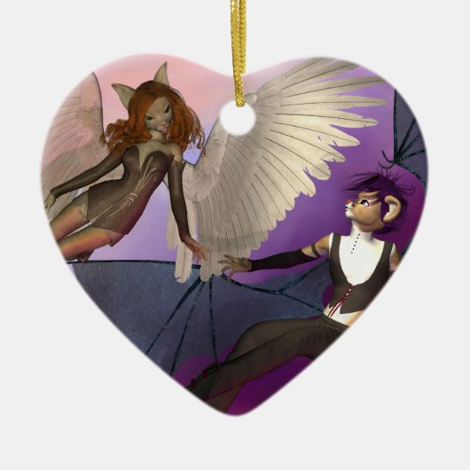 Tempted Heart Ornament (Voorkant)