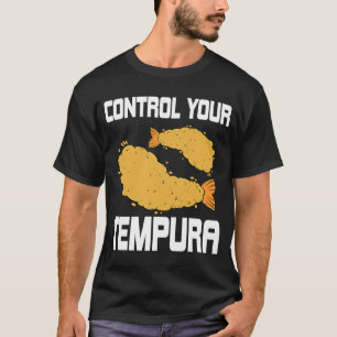Tempura pun kostuum garnalen en zeevoedsel t-shirt