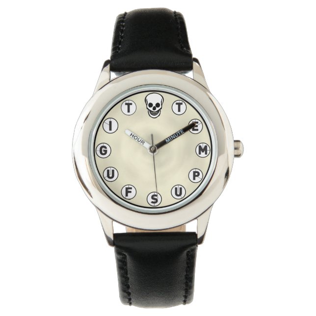 Tempus Fugit 2 Horloge (Voorkant)