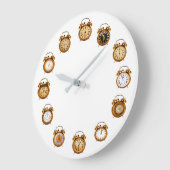 TEMPUS FUGIT CLOCK GROTE KLOK (Hoek)