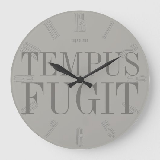 Tempus Fugit Grote Klok (Voorkant)